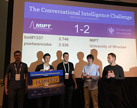 The conversational intelligence challenge finals