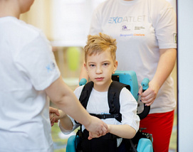 Первый в мире детский экзоскелет для реабилитации «Bambini» от компании «ЭкзоАтлет» показал первые результаты!