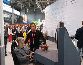 Система контроля бодрствования водителей и операторов (SleepAlert) была продемонстрирован на международной выставке «Иннопром-2017»